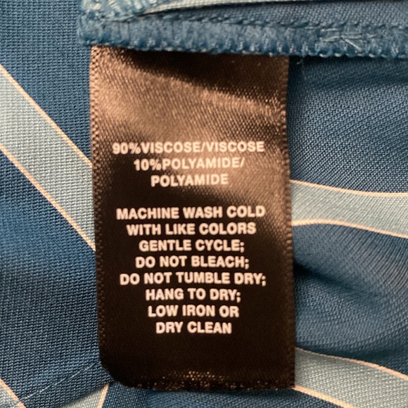 NWT Lafayette 148 New York Maryana Top Size 2X Color Pacific Multi Teal - Picture 8 of 8